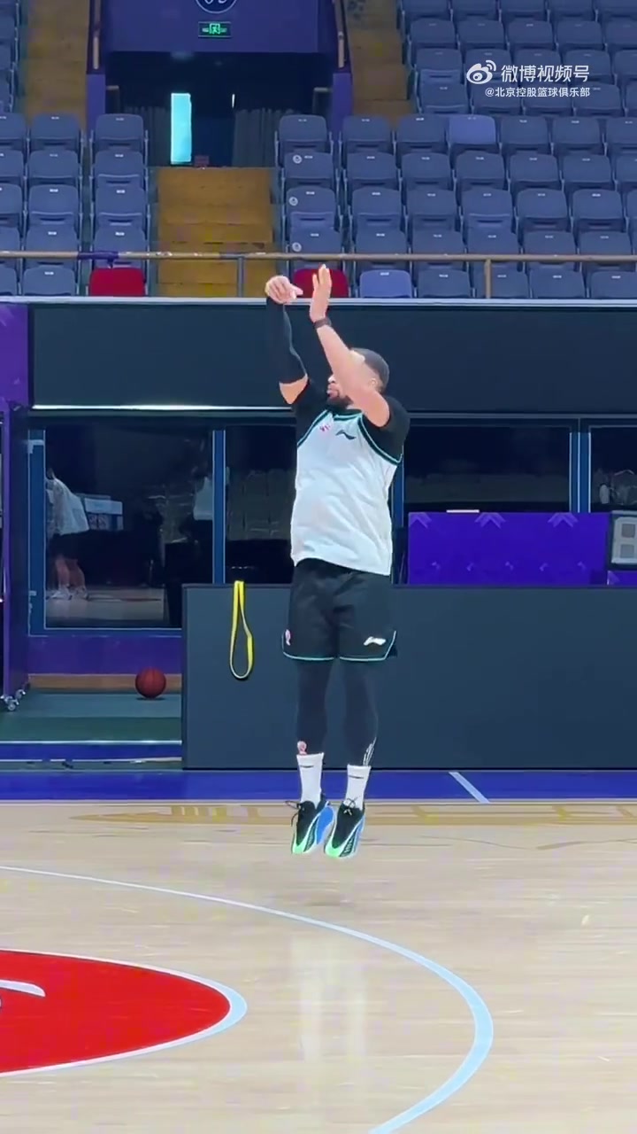 北控辽宁二番战赛前训练！积极备战进行时