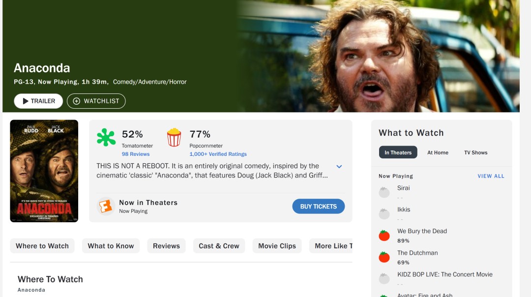 《新狂蟒之灾》电影中国内地定档2026年1月9日