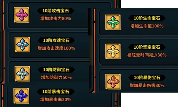 佣兵小镇宝石系统详解与搭配推荐