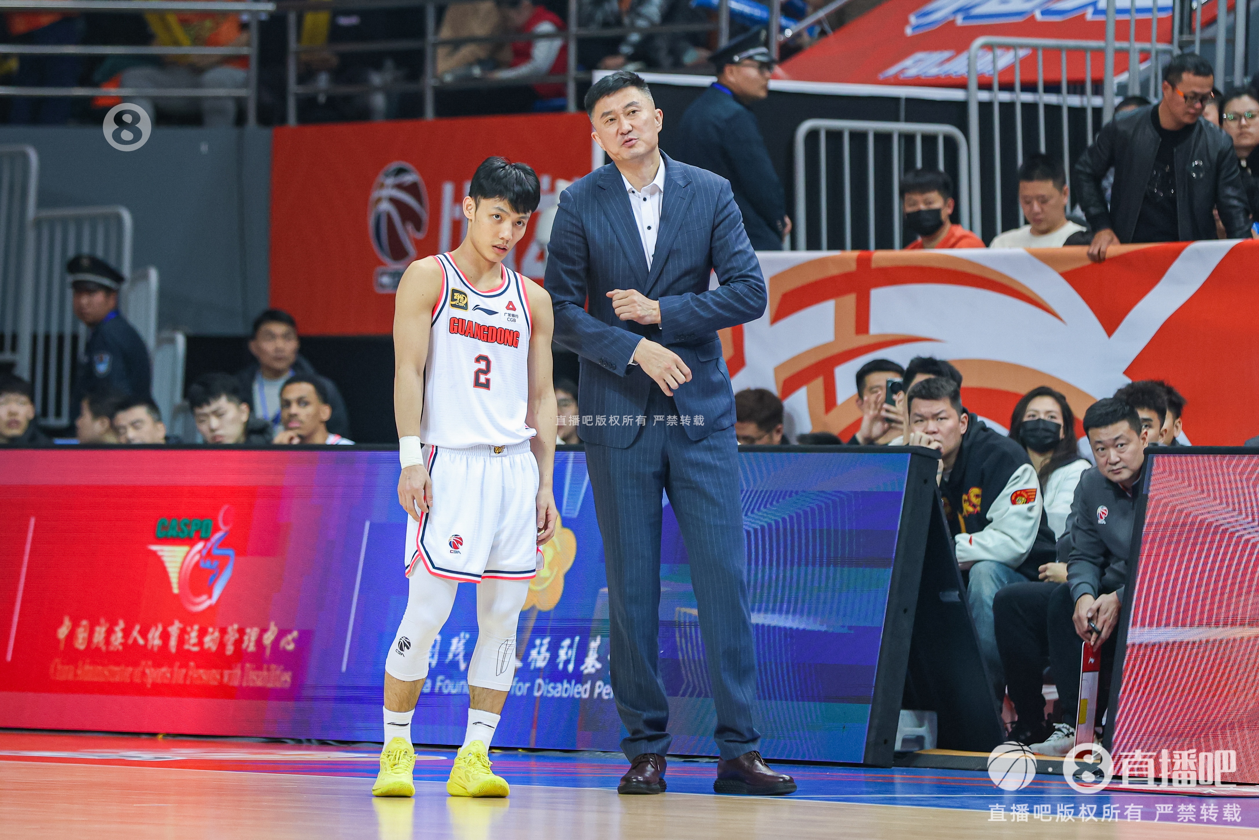 还不是完全体！广东8连胜期间 杜润旺&崔永熙&麦考尔一场未打