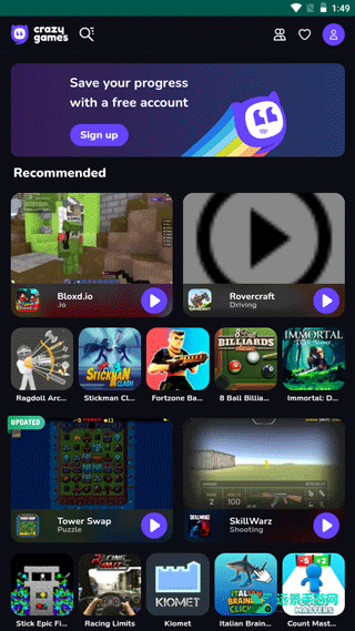 crazygames官网中文版app安卓下载-crazygames官网中文版最新安装包下载